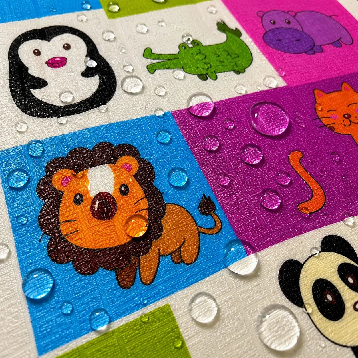 TAPETE DE GATEO DOBLE FAZ - DISEÑO ZOOLOGICO