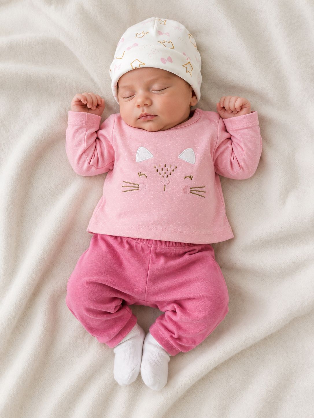 Conjunto Ropa Bebé Niña 16 Piezas – Semanario Recién Nacida | Camisetas, Pantalones y Gorros