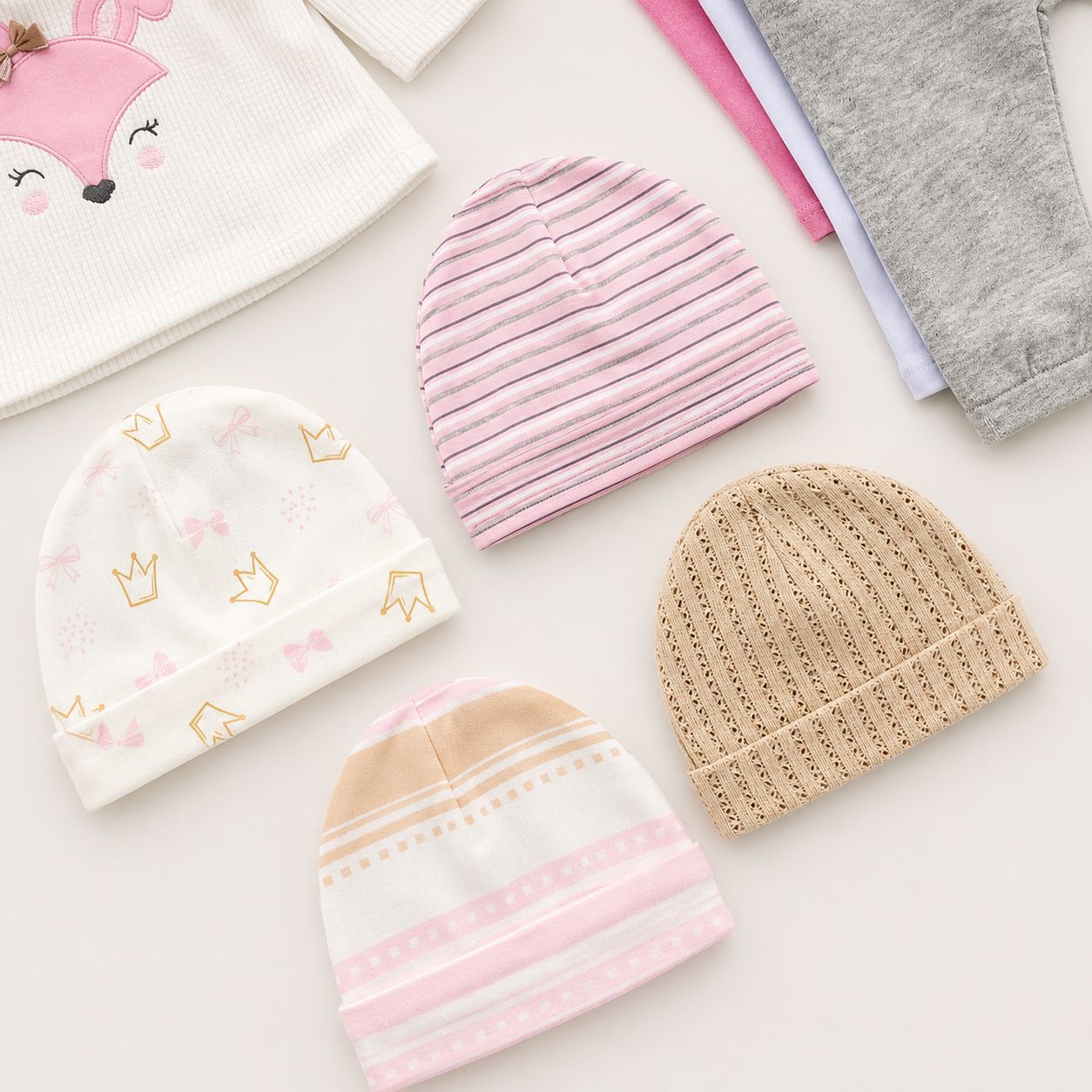 Conjunto Ropa Bebé Niña 16 Piezas – Semanario Recién Nacida | Camisetas, Pantalones y Gorros