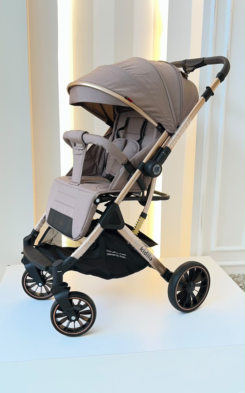 COCHE MALETA ÓPALO KIDILO- BEIGE |MARA BABY TIENDA