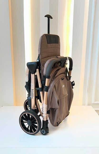 COCHE MALETA ÓPALO KIDILO- BEIGE |MARA BABY TIENDA