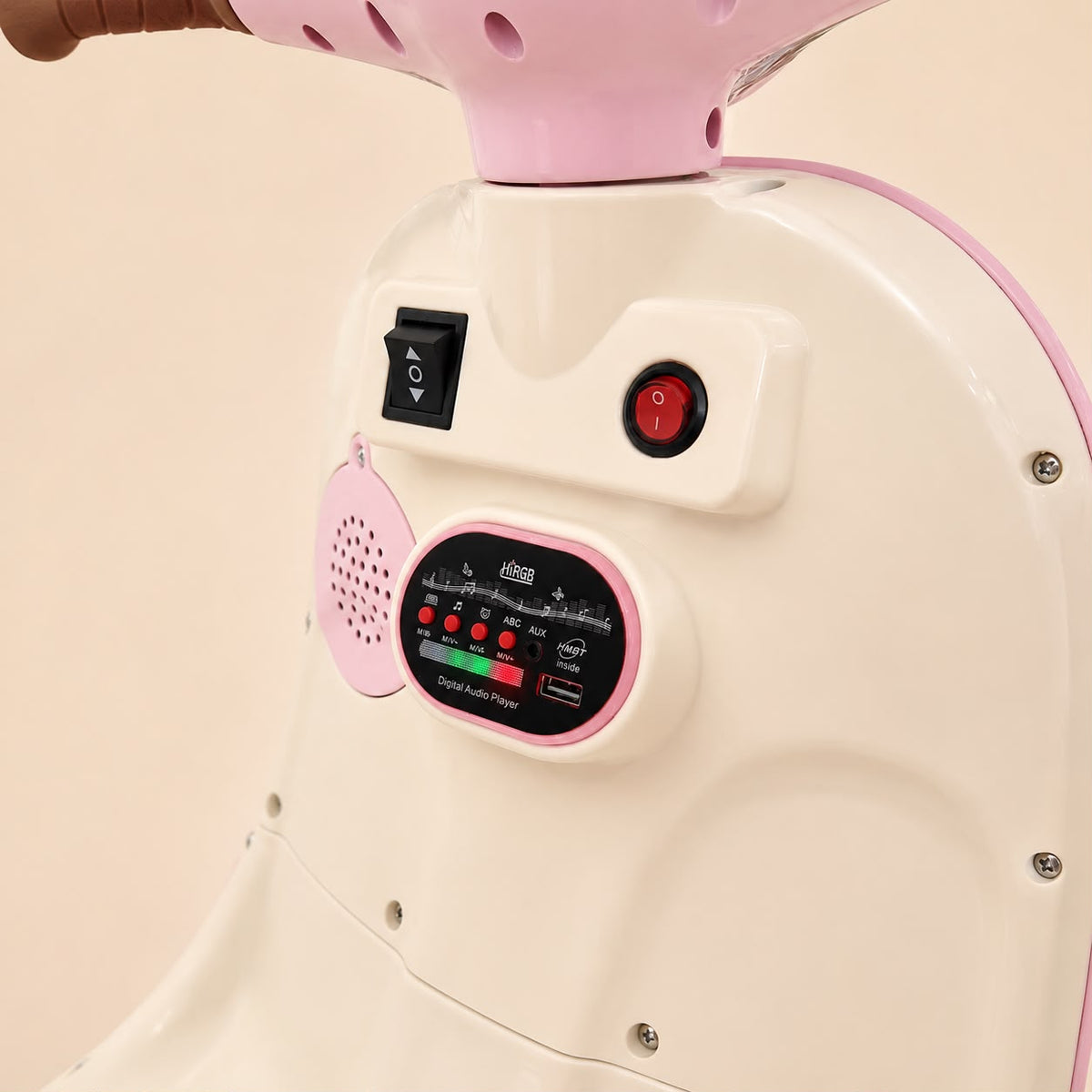 Moto Scooter Eléctrica para Niños YQ-668 - Rosa