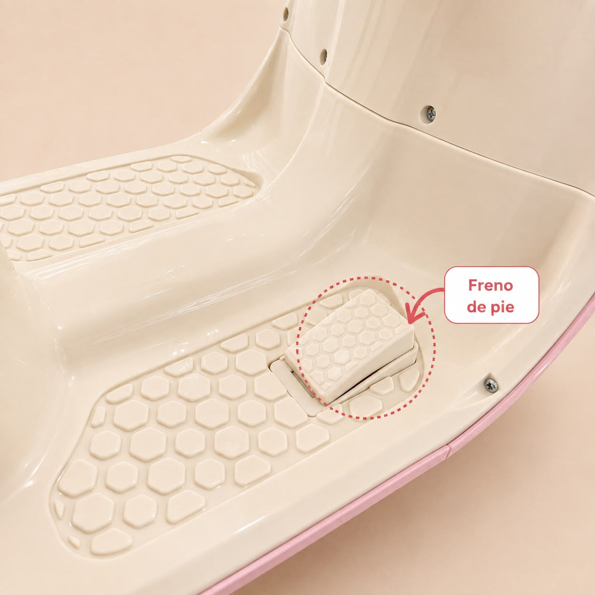 Moto Scooter Eléctrica para Niños YQ-668 - Rosa