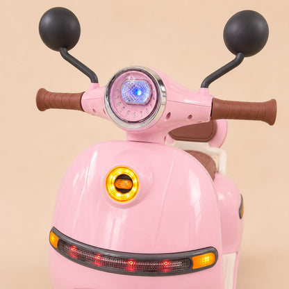 Moto Scooter Eléctrica para Niños YQ-668 - Rosa