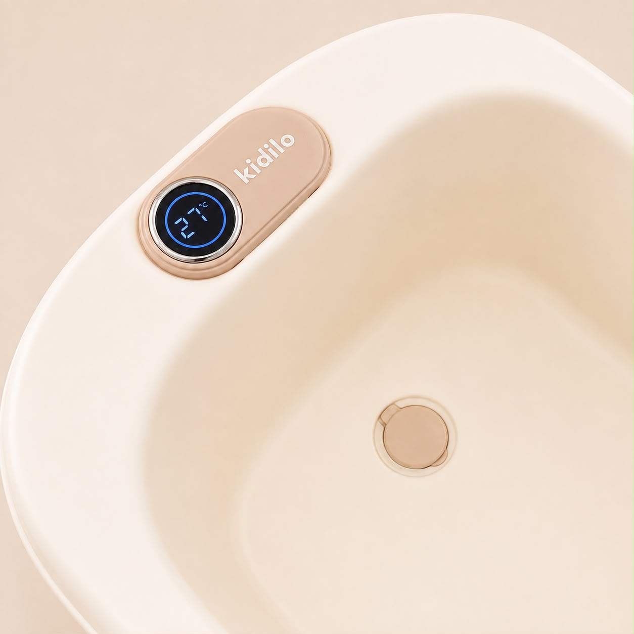 Bañera con Cambiador Kidilo con Termómetro Digital y Ruedas