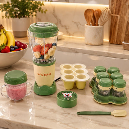 Baby Bullet Set Completo Procesador de Alimentos para Bebé