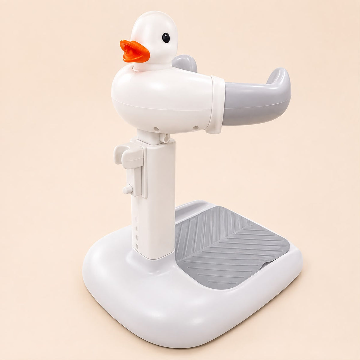 Silla de Baño para Bebé Pato Duck Gris con Soporte Ajustable