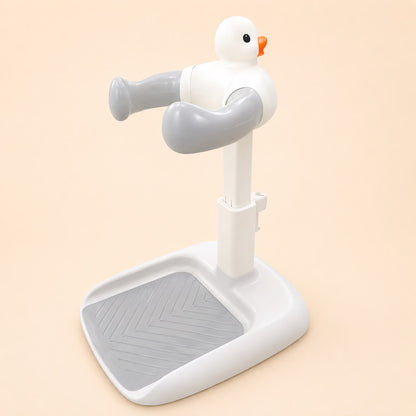 Silla de Baño para Bebé Pato Duck Gris con Soporte Ajustable