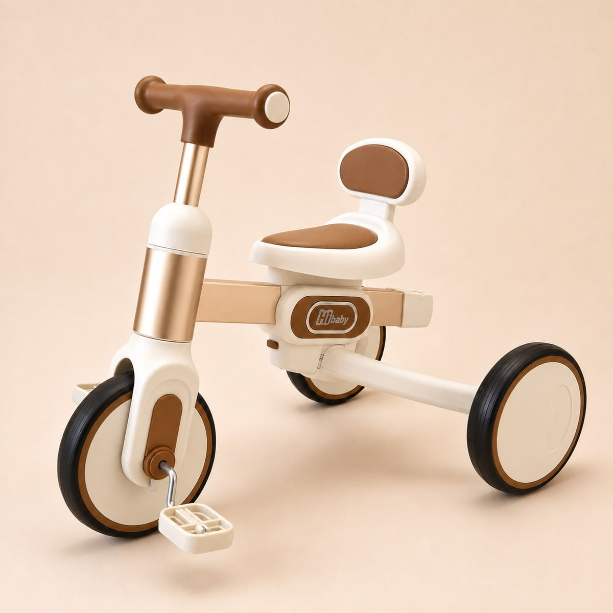 Triciclo 4 en 1 Metalizado con Guía Parental