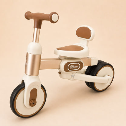 Triciclo 4 en 1 Metalizado con Guía Parental