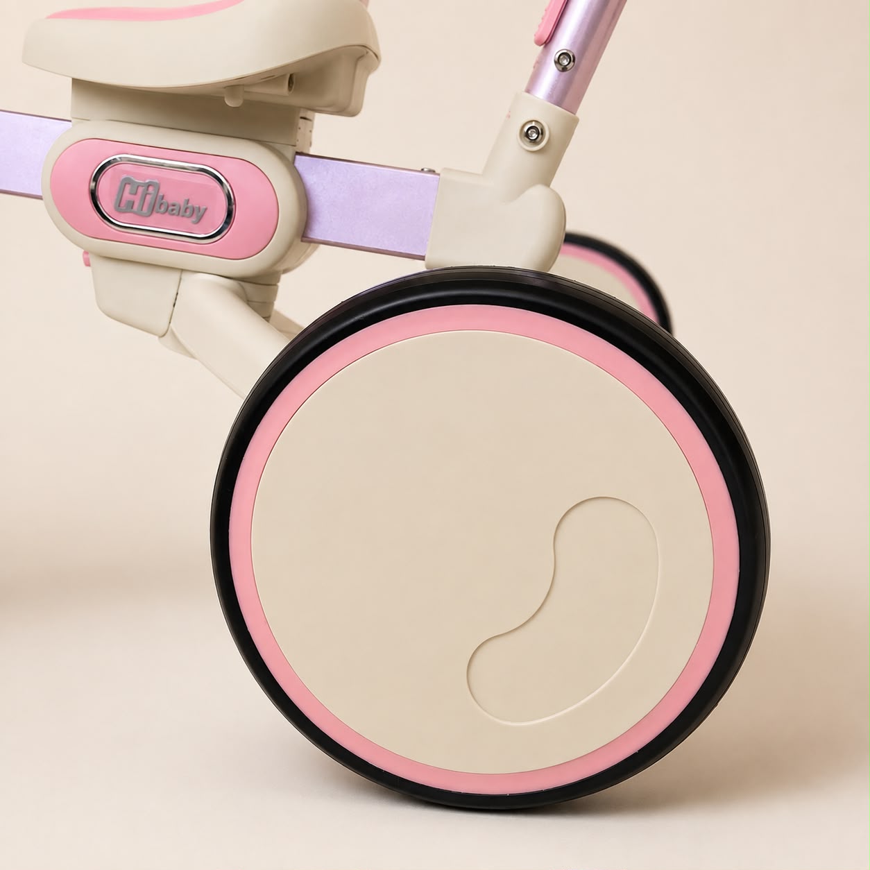 Triciclo Bicicleta de Balance 4 en 1 para Bebé y Niño Rosado