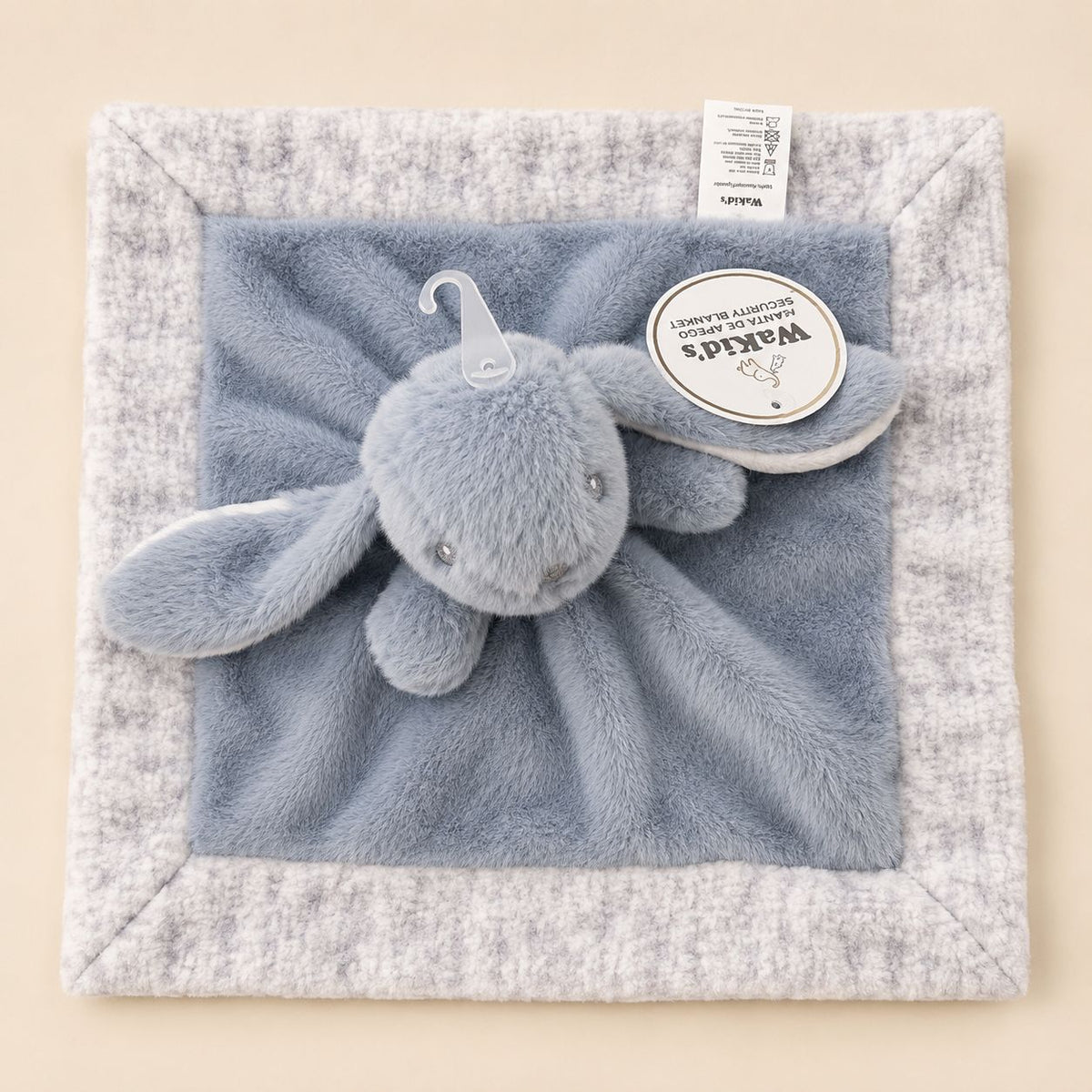 Peluche de Apego Conejito Azul para Bebé