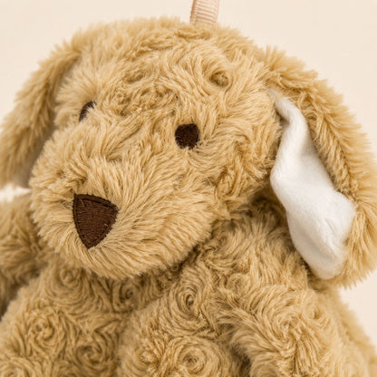 Peluche de Apego Perrito Dorado para Bebé