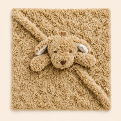 Peluche de Apego Perrito Dorado para Bebé