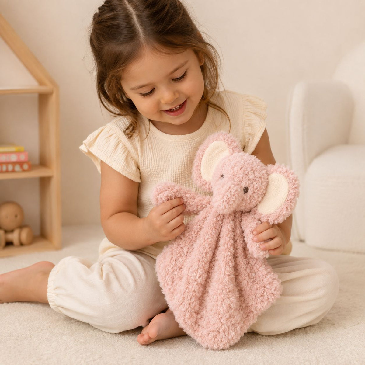 Peluche de Apego Elefante para Bebé