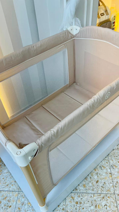 Corral Dubai Coolbaby 5 en 1 con Cambiador, Moisés y Mecedora