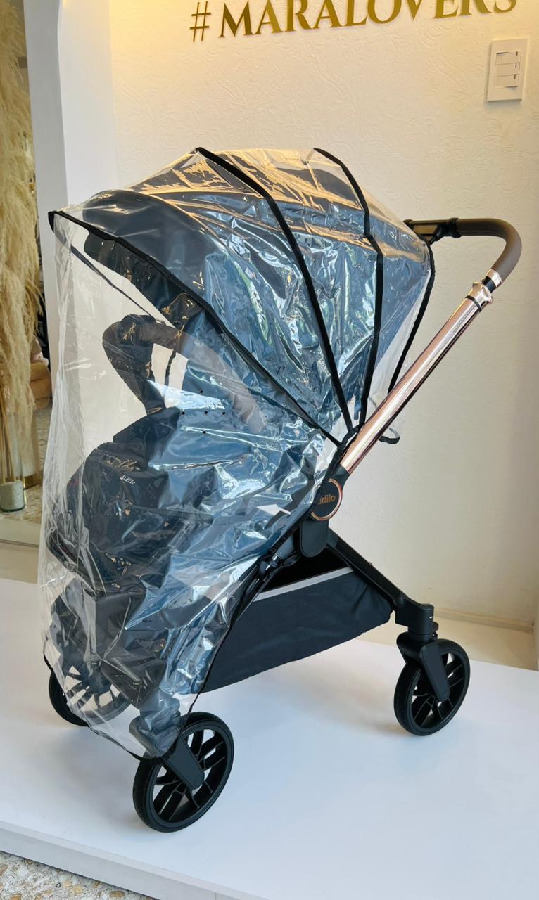 Kidilo Santorini – Coche de Bebé Negro