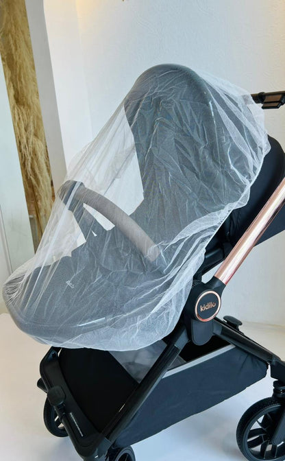 Kidilo Santorini – Coche de Bebé Negro