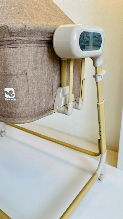 Colecho Eléctrico Cool Baby Khaki Oscuro