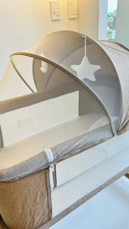 Colecho Eléctrico Cool Baby Khaki Oscuro