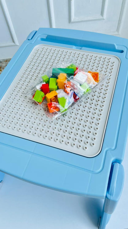Silla de Comer Multifuncional Martinos Baby – Azul Dinos