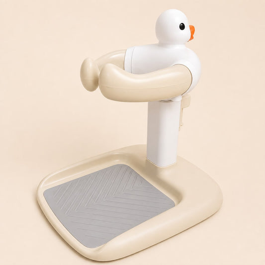 Silla de baño para bebé diseño pato duck vista frontal con soporte ajustable
