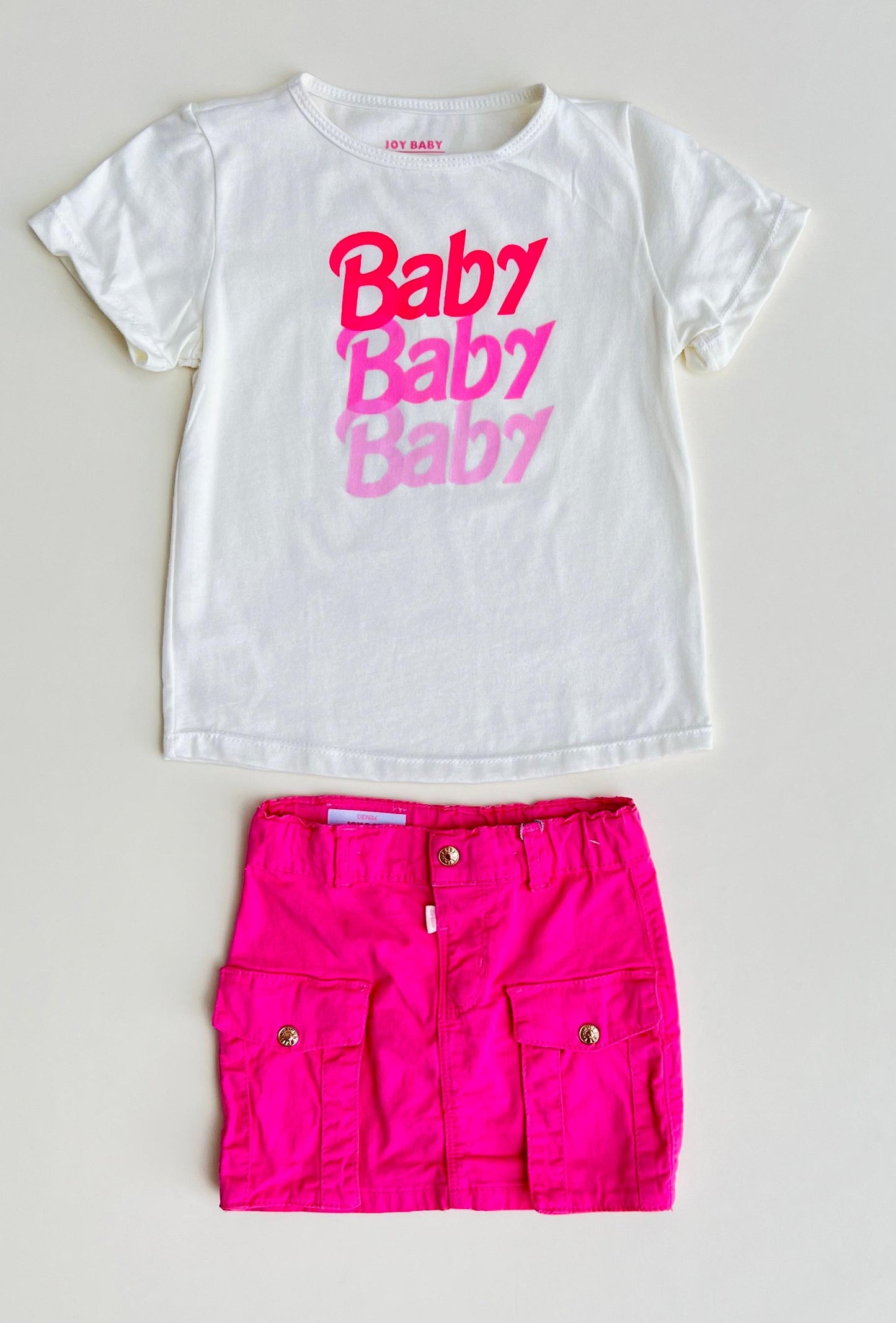 CONJUNTO TIPO DENIM 3 PIEZAS