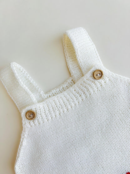 OVEROL TEJIDO “MI PRIMERA NAVIDAD”