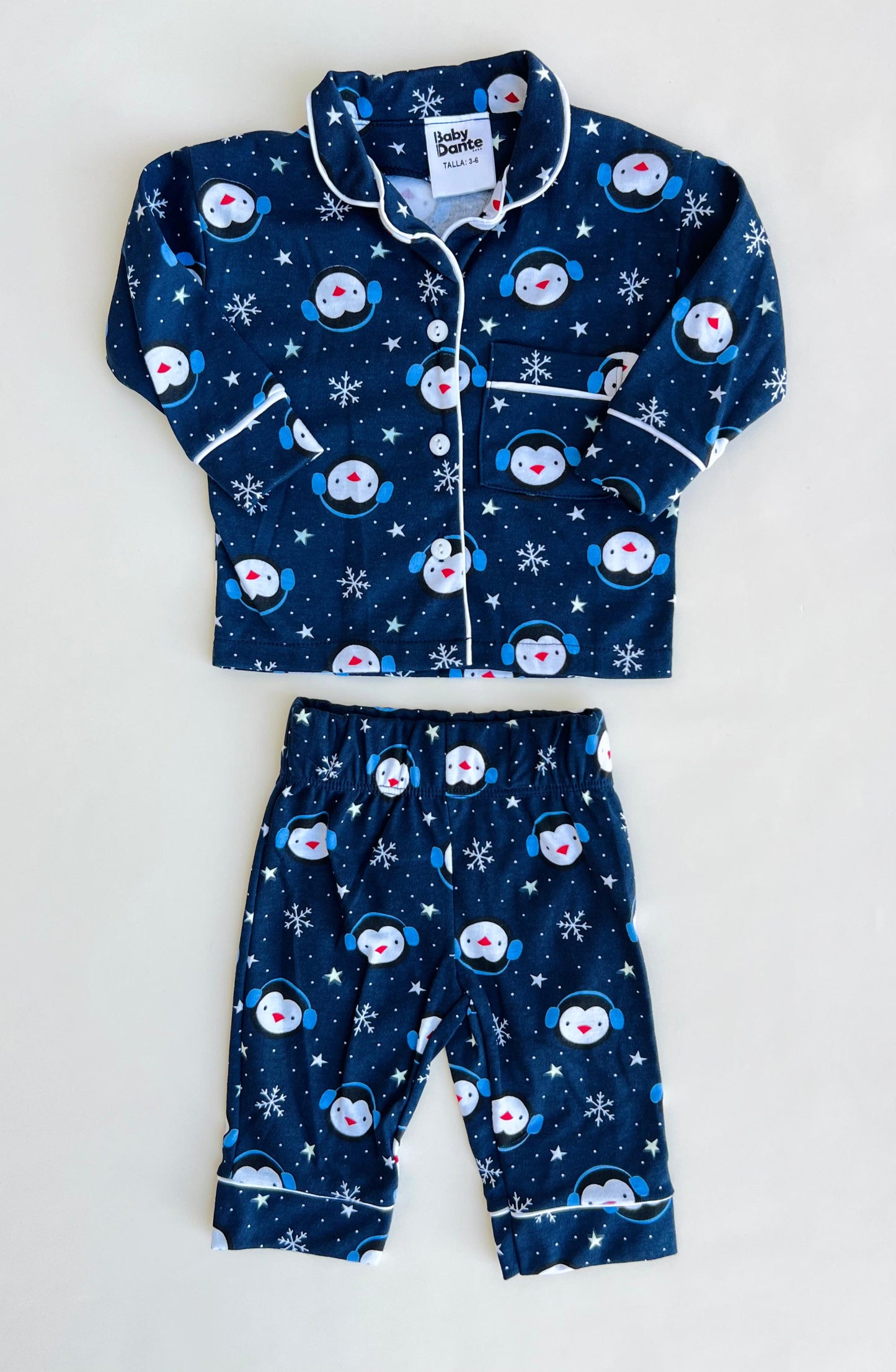 PIJAMAS NAVIDEÑAS BABY DANTS
