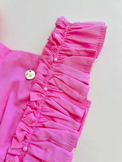 CONJUNTO CON VOLANTES TULIPANES