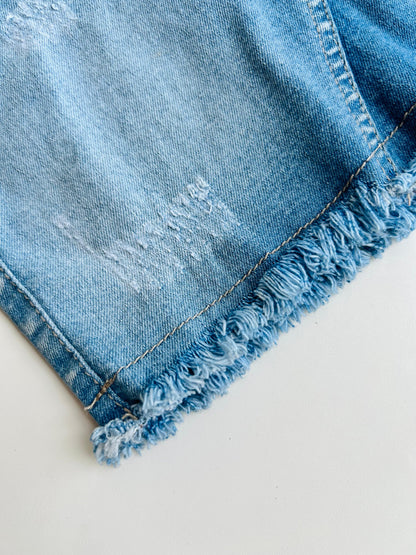 BRAGA DENIM CON CAMISETA