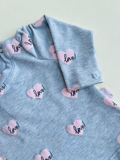 CONJUNTO DENIM CORAZONES