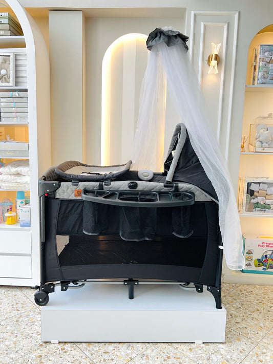 CUNA CORRAL COLECHO SILVER - MAXIBABY