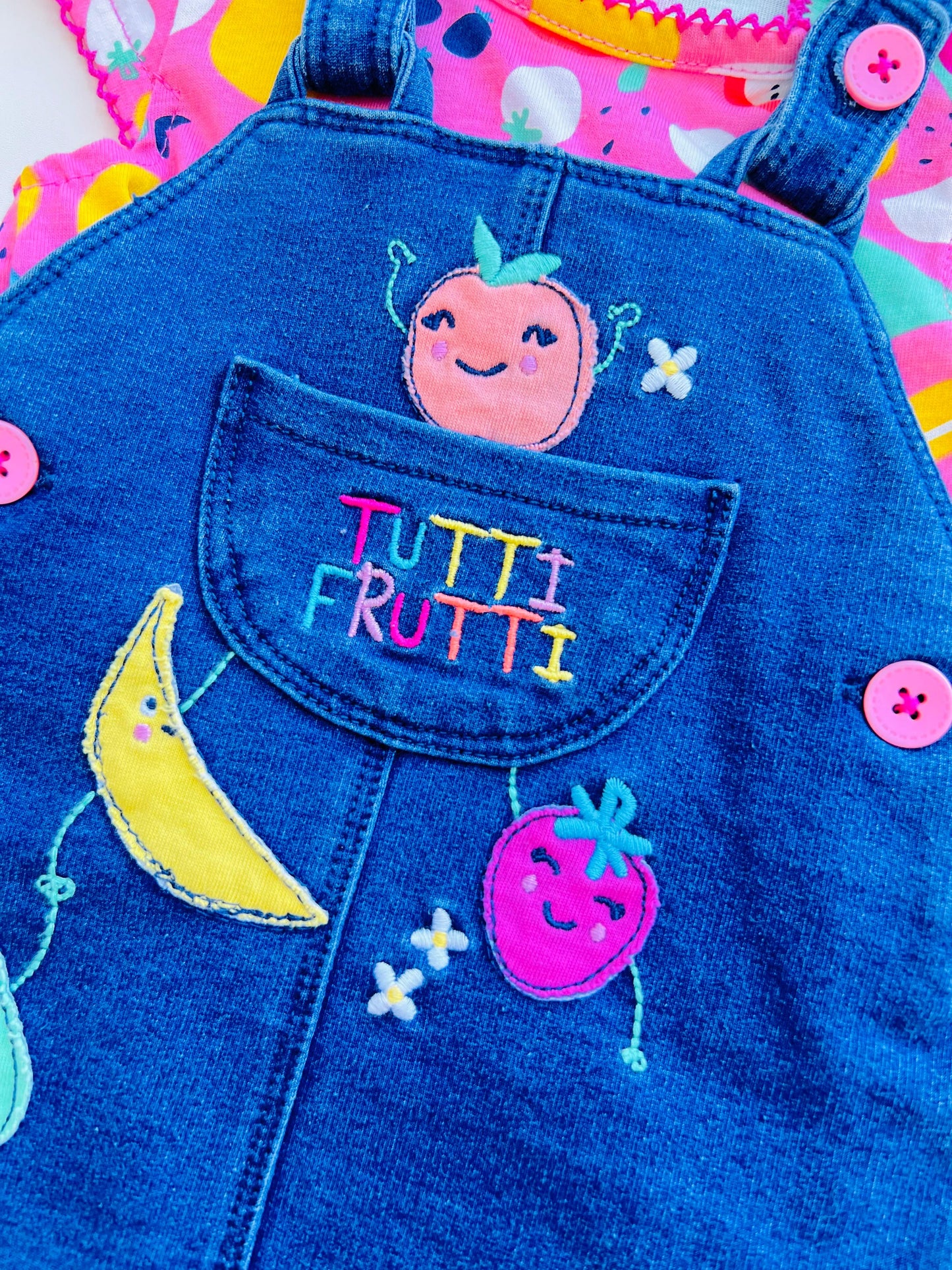 CONJUNTO TUTTI FRUTTI DENIM