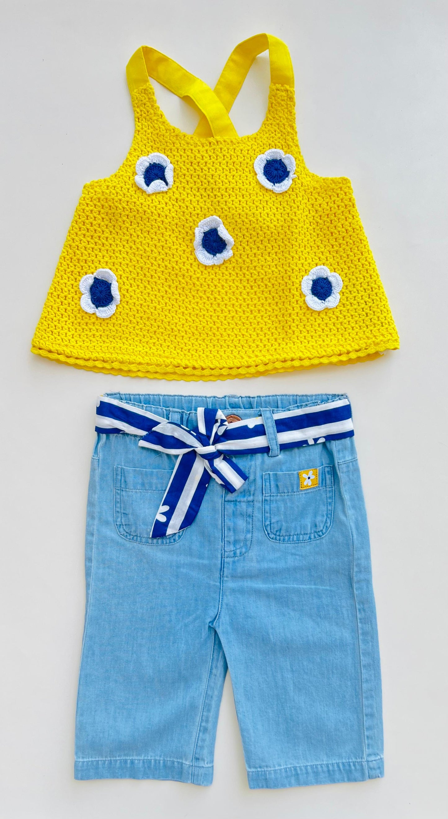 CONJUNTO TEJIDO CAPRI DENIM