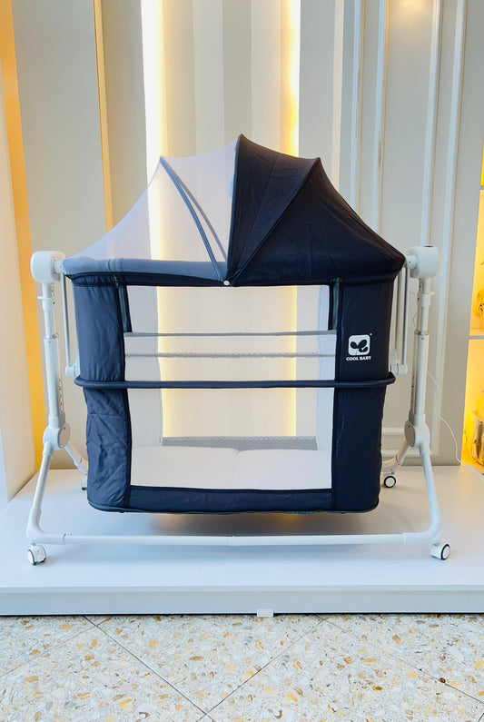 COLECHO ELÉCTRICO COOLBABY GRIS OSCURO