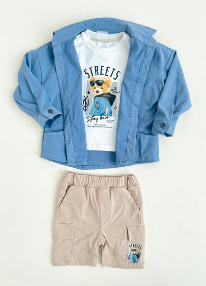 CONJUNTO 3 PIEZA “STREET BEAR”