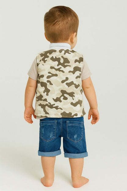 CONJUNTO 3 PIEZAS CHALECO EXPLORER