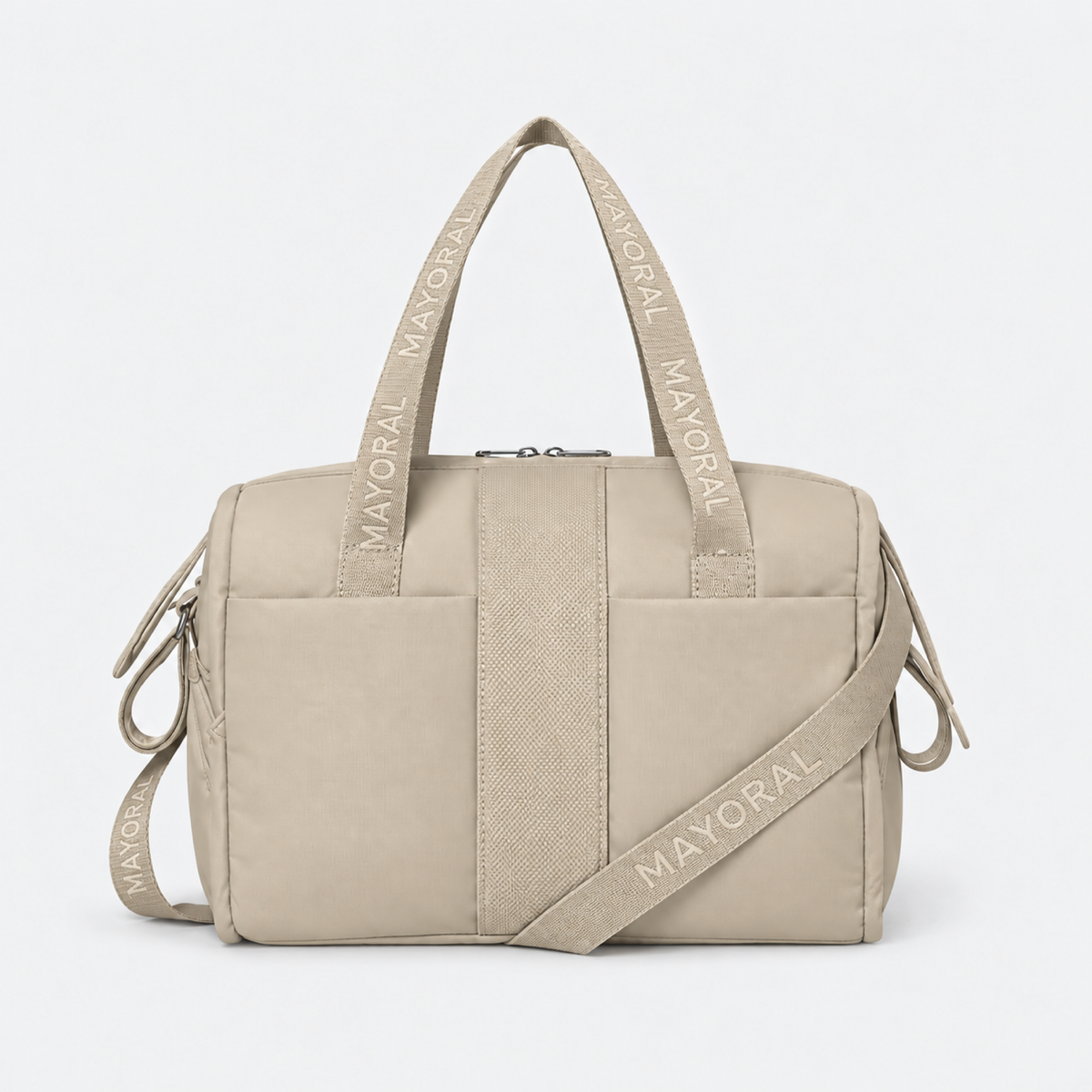 Bolso Pañalera Mayoral Beige Impermeable