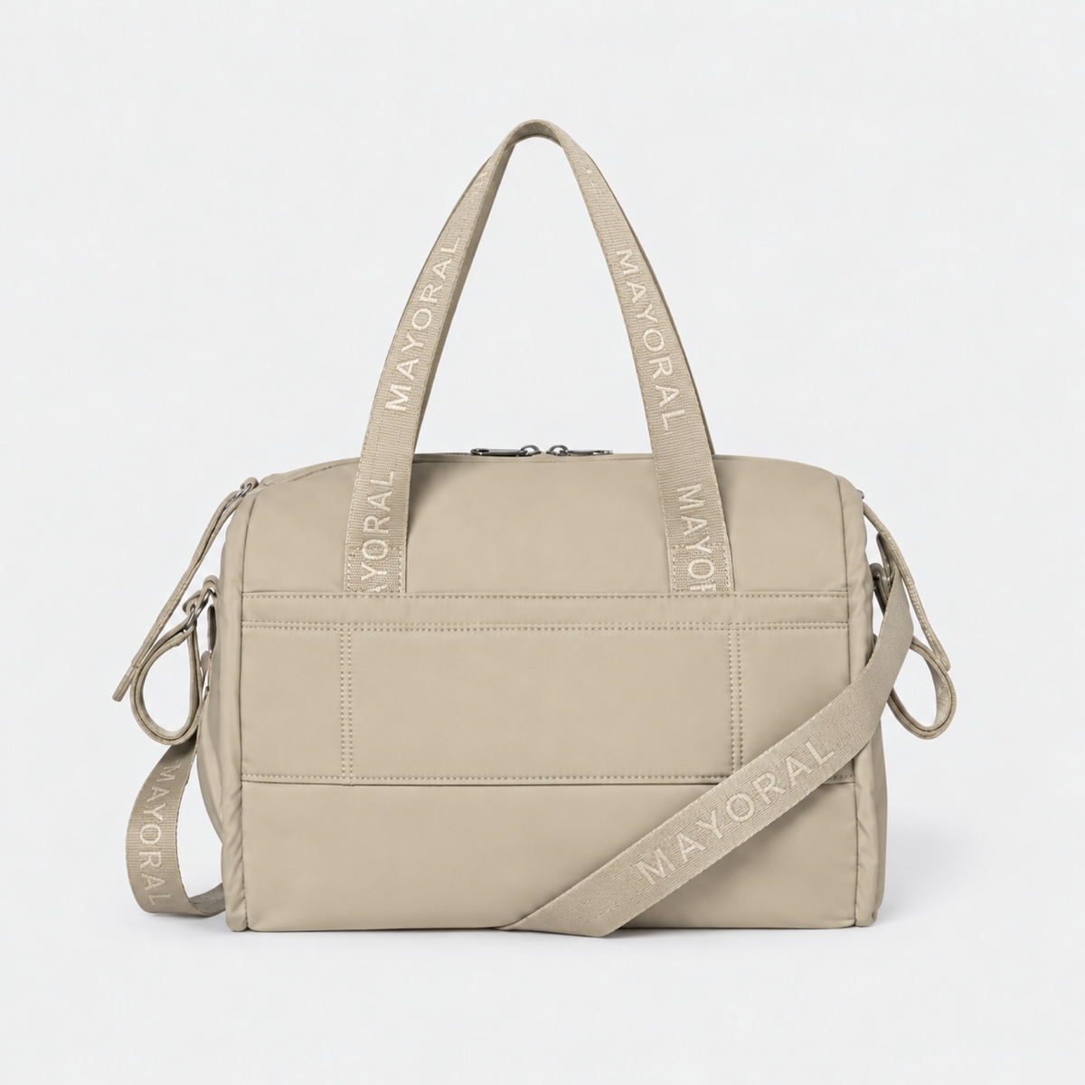 Bolso Pañalera Mayoral Beige Impermeable