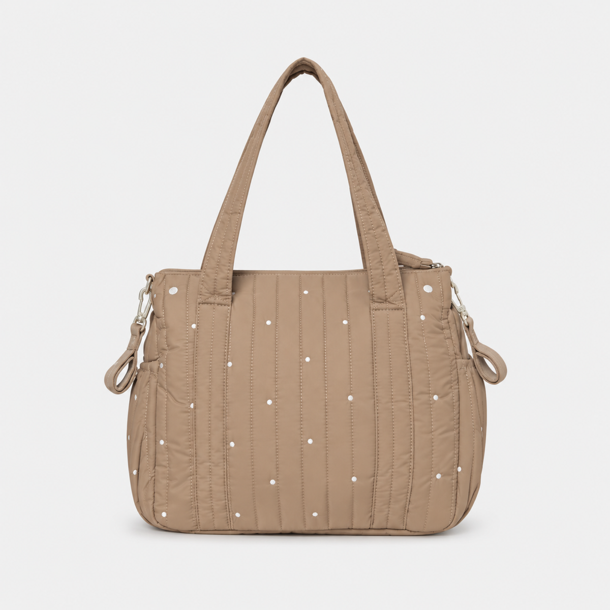 Bolso Pañalera Mayoral Canela con Cambiador y Mochila