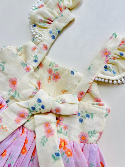 VESTIDO FLORAL CAMPESTRE