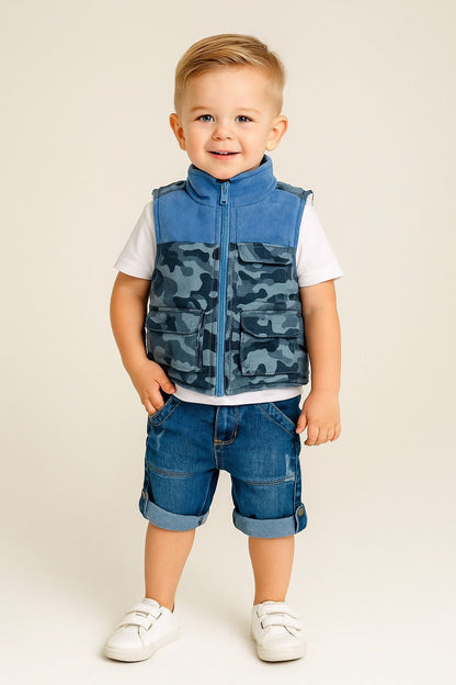 CONJUNTO 3 PIEZAS CHALECO EXPLORER