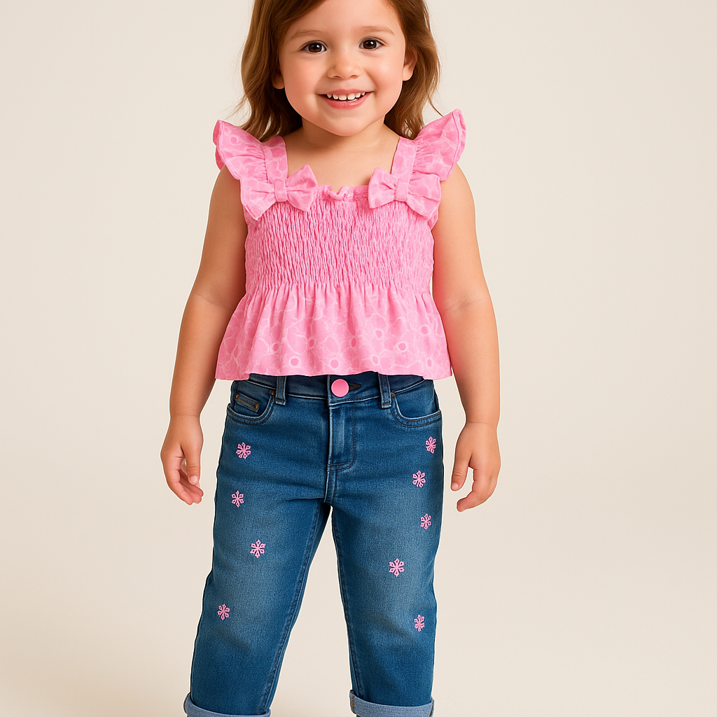 CONJUNTO DENIM PINK