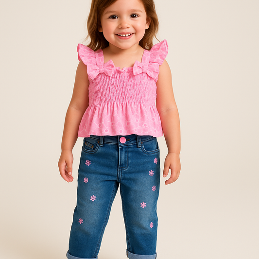 CONJUNTO DENIM PINK