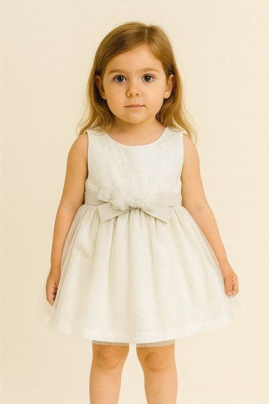 VESTIDO MARFIL ELEGANTE