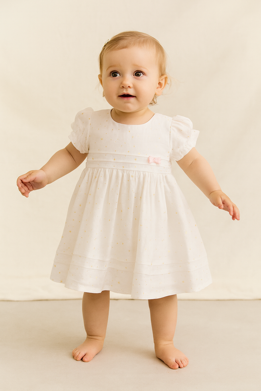 VESTIDO CLÁSICO ESTRELLITAS