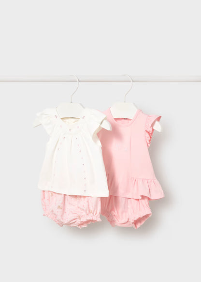 CONJUNTO 4 PIEZAS PARA RECIEN NACIDA