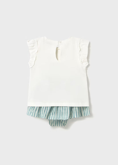 CONJUNTO FALDA Y CAMISETA MARIPOSA MAYORAL