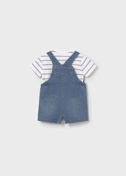 CONJUNTO PETO Y CAMISA RECIEN NACIDO